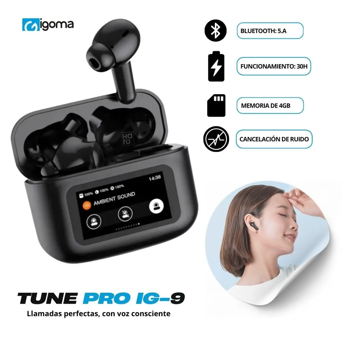 Audifonos Inalambricos Tune Pro IG
